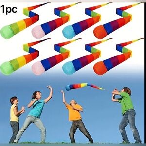 Colorful Spiral Throwing Toy NEW